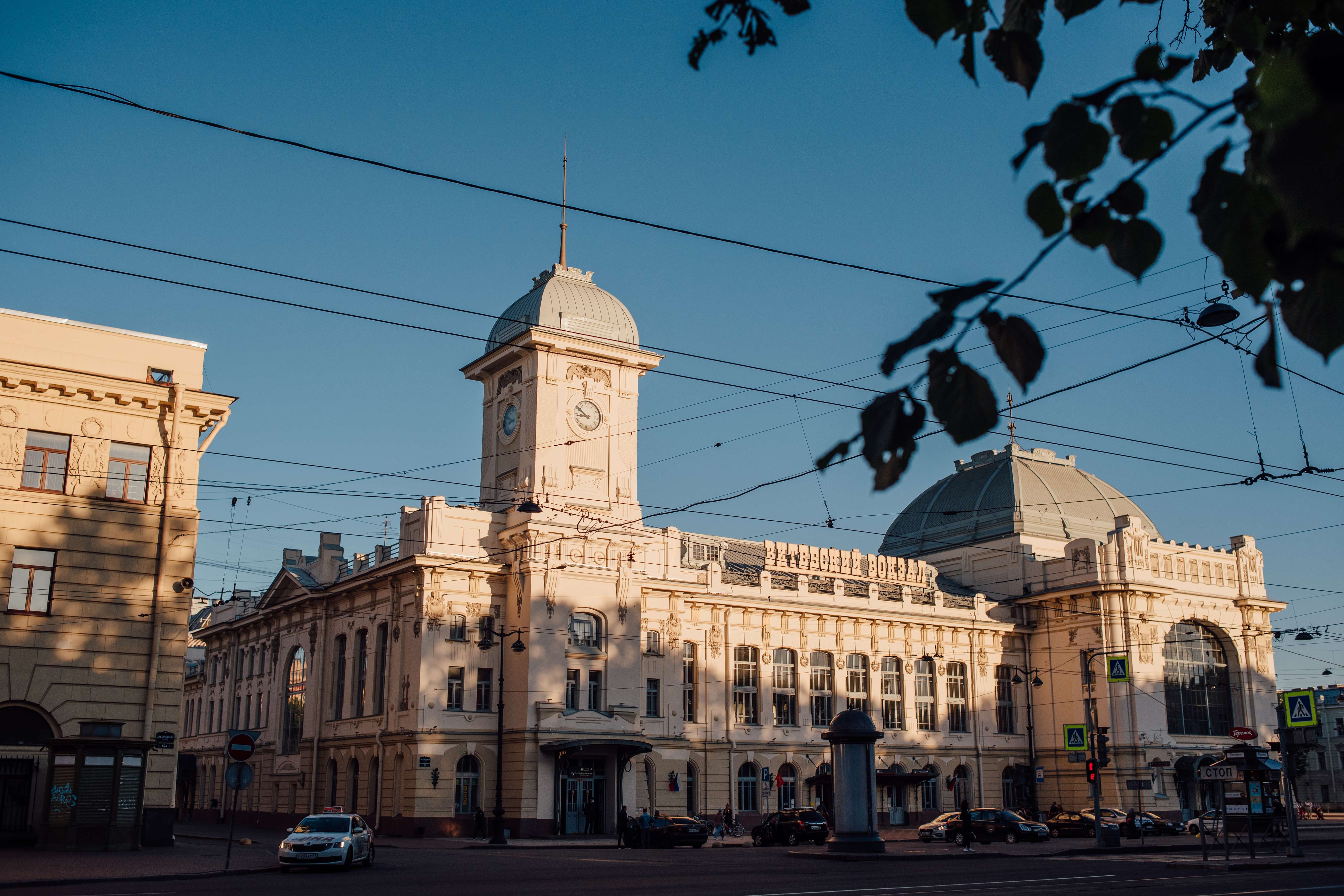 Дебаркадер витебского вокзала