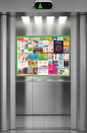 Реклама в лифтах в Ельце